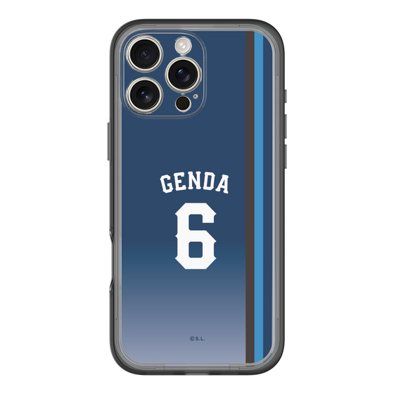 スリムプロテクションプレミアムケース［ 埼玉西武ライオンズ- #6 GENDA - ビジター ］