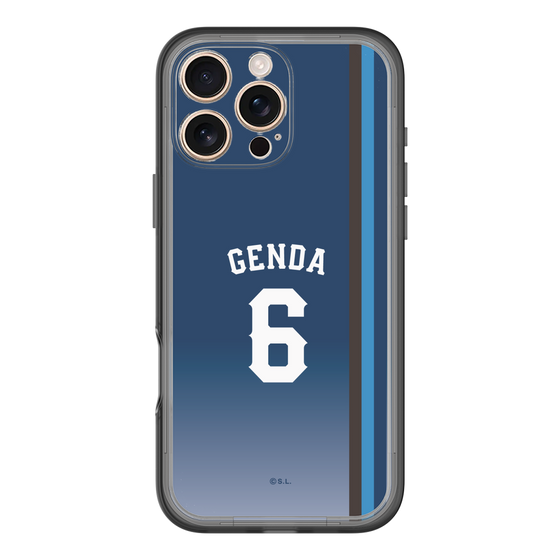 スリムプロテクションプレミアムケース［ 埼玉西武ライオンズ- #6 GENDA - ビジター ］