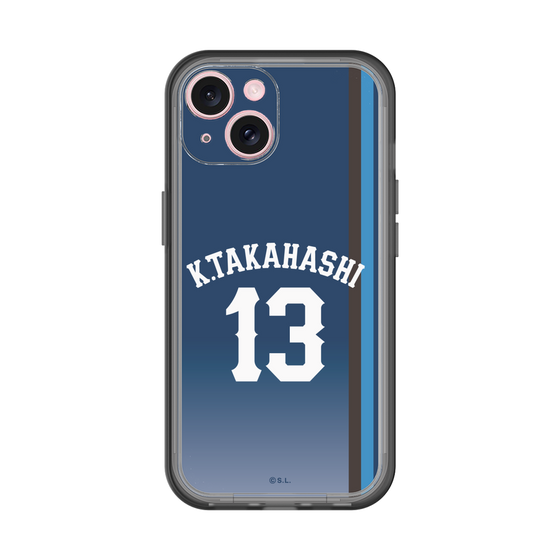 スリムプロテクションプレミアムケース［ 埼玉西武ライオンズ- #13 TAKAHASHI - ビジター ］