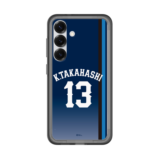 スリムプロテクションプレミアムケース［ 埼玉西武ライオンズ- #13 TAKAHASHI - ビジター ］