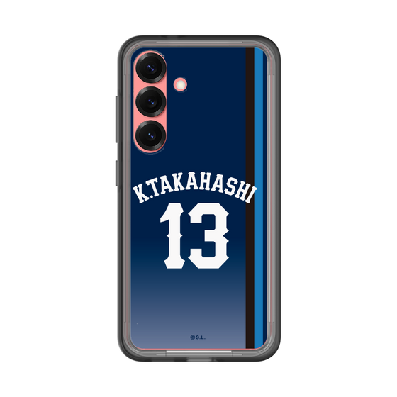 スリムプロテクションプレミアムケース［ 埼玉西武ライオンズ- #13 TAKAHASHI - ビジター ］