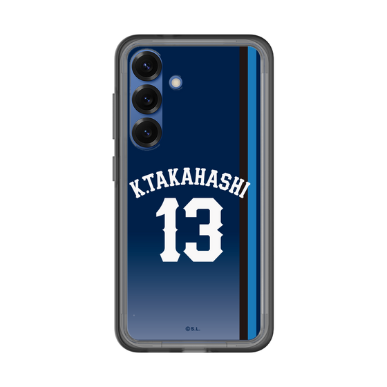 スリムプロテクションプレミアムケース［ 埼玉西武ライオンズ- #13 TAKAHASHI - ビジター ］