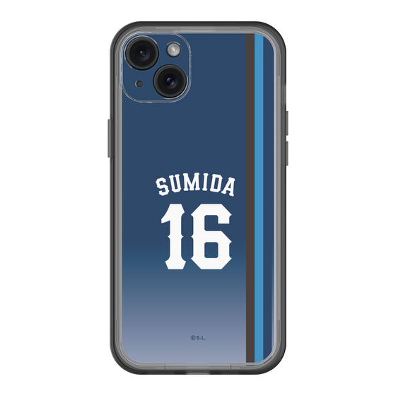 スリムプロテクションプレミアムケース［ 埼玉西武ライオンズ- #16 SUMIDA - ビジター ］