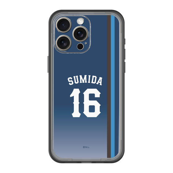 スリムプロテクションプレミアムケース［ 埼玉西武ライオンズ- #16 SUMIDA - ビジター ］
