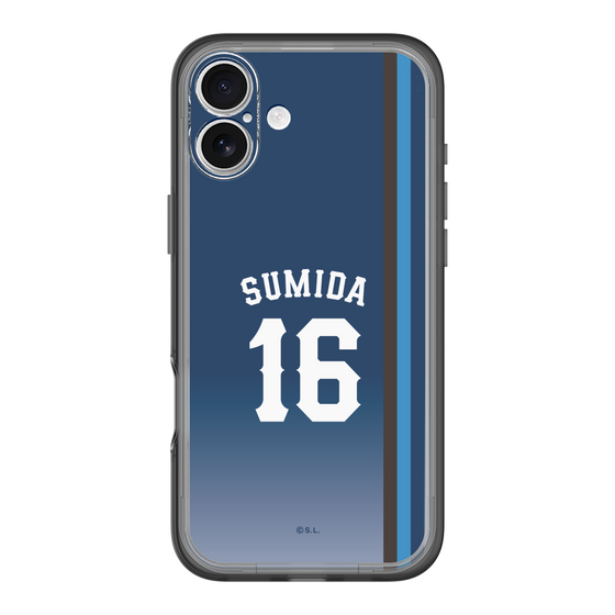 スリムプロテクションプレミアムケース［ 埼玉西武ライオンズ- #16 SUMIDA - ビジター ］