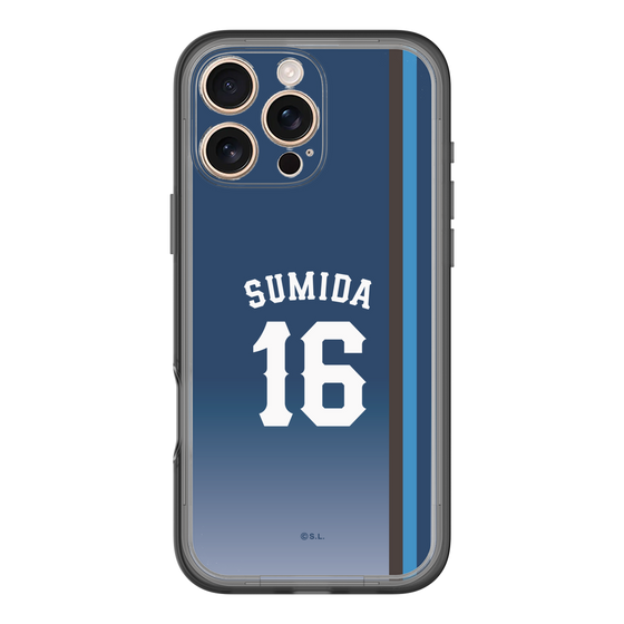 スリムプロテクションプレミアムケース［ 埼玉西武ライオンズ- #16 SUMIDA - ビジター ］