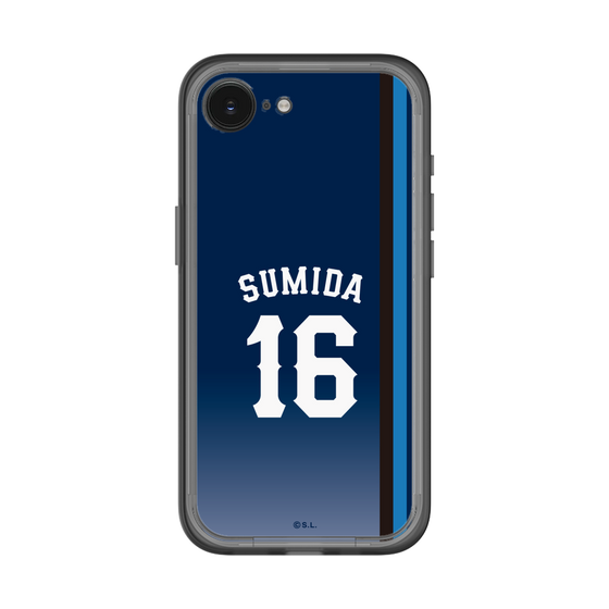 スリムプロテクションプレミアムケース［ 埼玉西武ライオンズ- #16 SUMIDA - ビジター ］