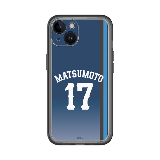 スリムプロテクションプレミアムケース［ 埼玉西武ライオンズ- #17 MATSUMOTO - ビジター ］