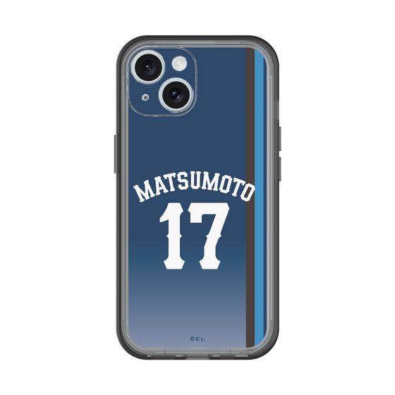 スリムプロテクションプレミアムケース［ 埼玉西武ライオンズ- #17 MATSUMOTO - ビジター ］