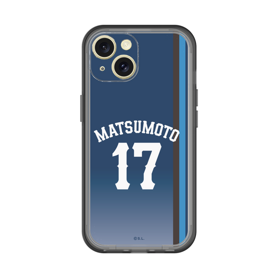 スリムプロテクションプレミアムケース［ 埼玉西武ライオンズ- #17 MATSUMOTO - ビジター ］
