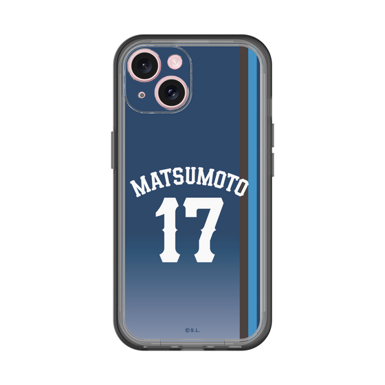 スリムプロテクションプレミアムケース［ 埼玉西武ライオンズ- #17 MATSUMOTO - ビジター ］
