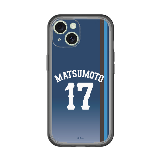 スリムプロテクションプレミアムケース［ 埼玉西武ライオンズ- #17 MATSUMOTO - ビジター ］