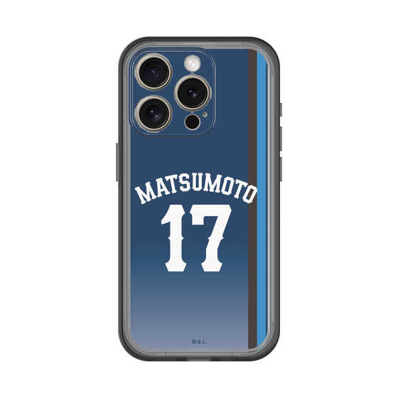 スリムプロテクションプレミアムケース［ 埼玉西武ライオンズ- #17 MATSUMOTO - ビジター ］