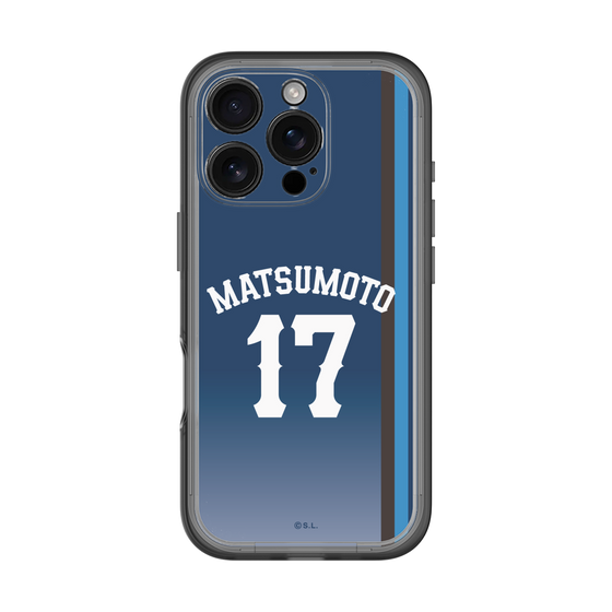 スリムプロテクションプレミアムケース［ 埼玉西武ライオンズ- #17 MATSUMOTO - ビジター ］