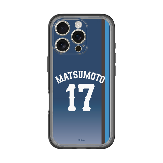 スリムプロテクションプレミアムケース［ 埼玉西武ライオンズ- #17 MATSUMOTO - ビジター ］