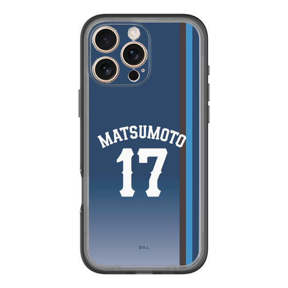 スリムプロテクションプレミアムケース［ 埼玉西武ライオンズ- #17 MATSUMOTO - ビジター ］