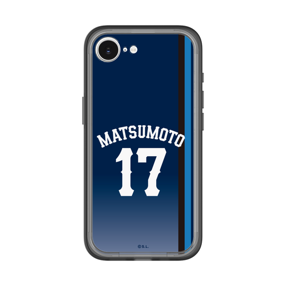スリムプロテクションプレミアムケース［ 埼玉西武ライオンズ- #17 MATSUMOTO - ビジター ］
