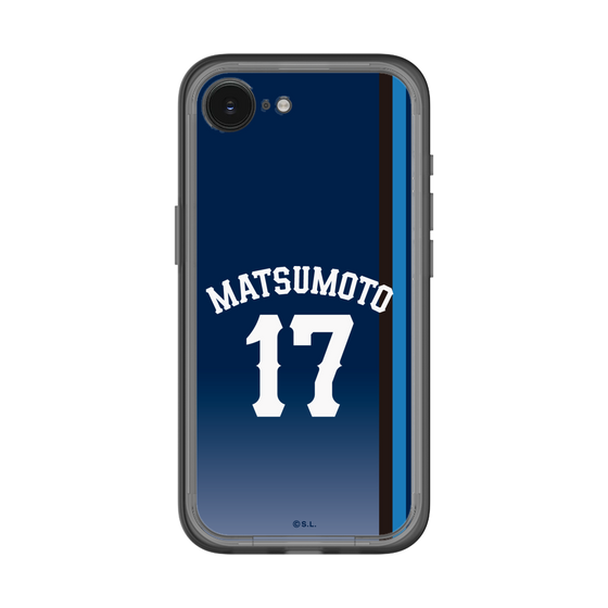 スリムプロテクションプレミアムケース［ 埼玉西武ライオンズ- #17 MATSUMOTO - ビジター ］