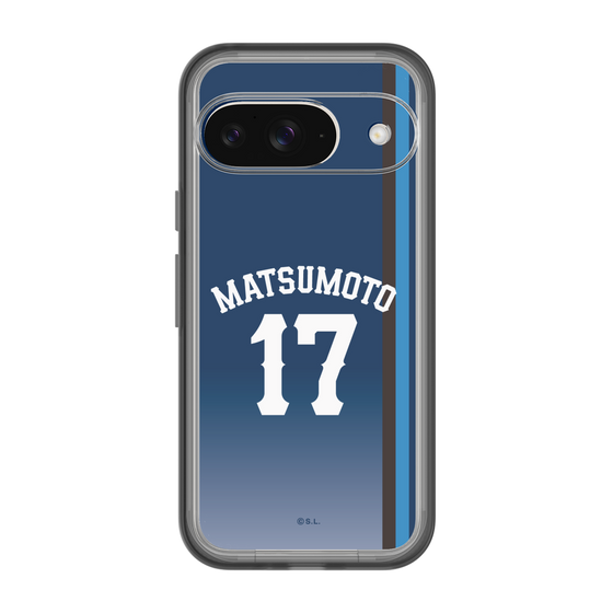 スリムプロテクションプレミアムケース［ 埼玉西武ライオンズ- #17 MATSUMOTO - ビジター ］