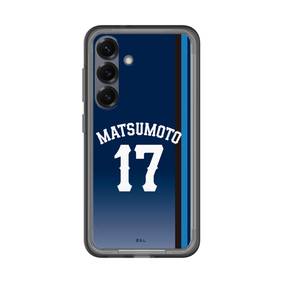 スリムプロテクションプレミアムケース［ 埼玉西武ライオンズ- #17 MATSUMOTO - ビジター ］