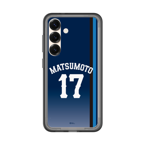 スリムプロテクションプレミアムケース［ 埼玉西武ライオンズ- #17 MATSUMOTO - ビジター ］