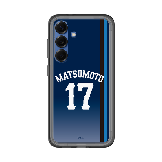 スリムプロテクションプレミアムケース［ 埼玉西武ライオンズ- #17 MATSUMOTO - ビジター ］