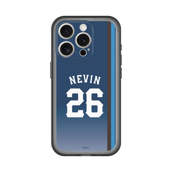 スリムプロテクションプレミアムケース［ 埼玉西武ライオンズ- #26 NEVIN - ビジター ］