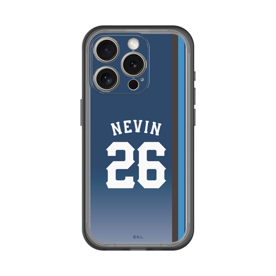 スリムプロテクションプレミアムケース［ 埼玉西武ライオンズ- #26 NEVIN - ビジター ］