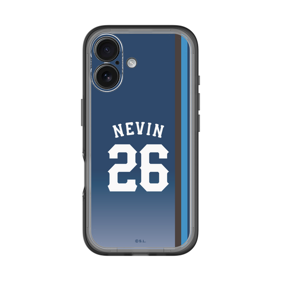 スリムプロテクションプレミアムケース［ 埼玉西武ライオンズ- #26 NEVIN - ビジター ］
