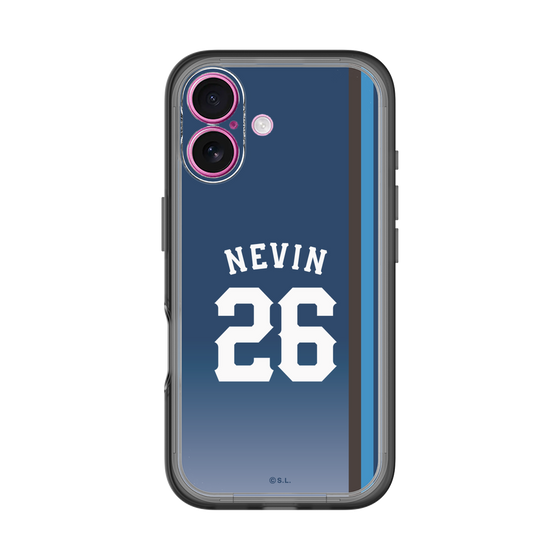 スリムプロテクションプレミアムケース［ 埼玉西武ライオンズ- #26 NEVIN - ビジター ］