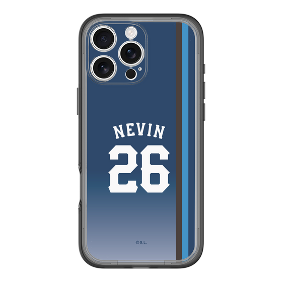 スリムプロテクションプレミアムケース［ 埼玉西武ライオンズ- #26 NEVIN - ビジター ］