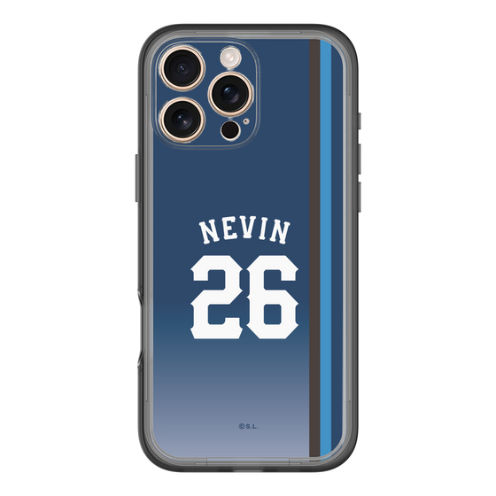 スリムプロテクションプレミアムケース［ 埼玉西武ライオンズ- #26 NEVIN - ビジター ］