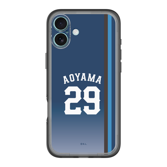 スリムプロテクションプレミアムケース［ 埼玉西武ライオンズ- #29 AOYAMA - ビジター ］