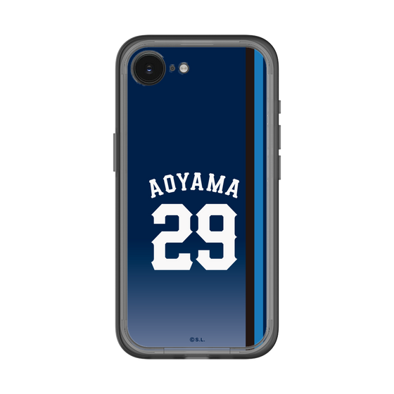 スリムプロテクションプレミアムケース［ 埼玉西武ライオンズ- #29 AOYAMA - ビジター ］