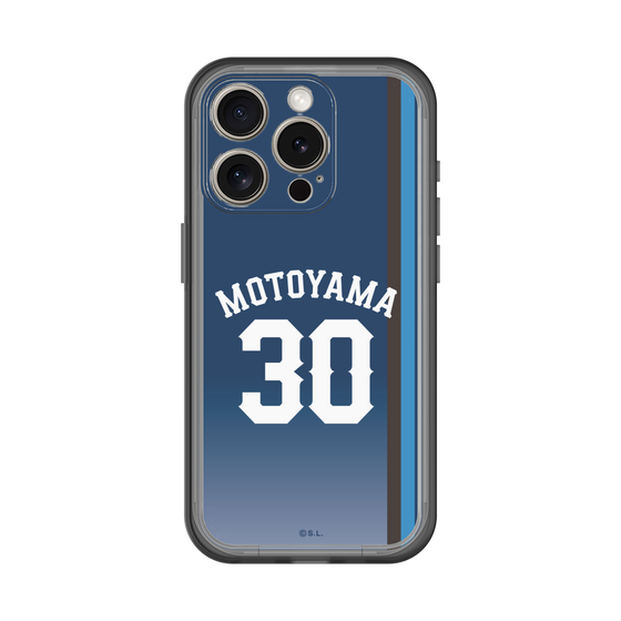 スリムプロテクションプレミアムケース［ 埼玉西武ライオンズ- #30 MOTOYAMA - ビジター ］