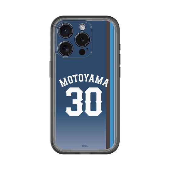 スリムプロテクションプレミアムケース［ 埼玉西武ライオンズ- #30 MOTOYAMA - ビジター ］