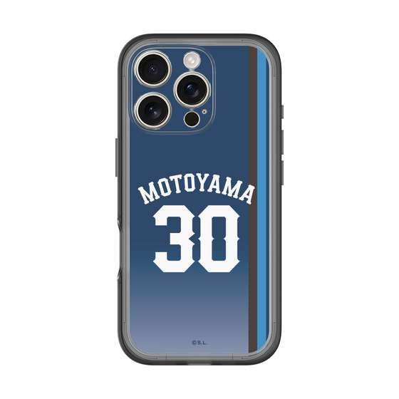 スリムプロテクションプレミアムケース［ 埼玉西武ライオンズ- #30 MOTOYAMA - ビジター ］