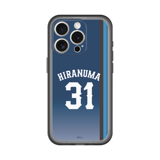 スリムプロテクションプレミアムケース［ 埼玉西武ライオンズ- #31 HIRANUMA - ビジター ］