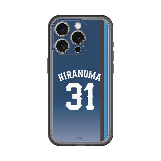 スリムプロテクションプレミアムケース［ 埼玉西武ライオンズ- #31 HIRANUMA - ビジター ］