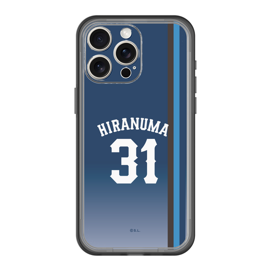 スリムプロテクションプレミアムケース［ 埼玉西武ライオンズ- #31 HIRANUMA - ビジター ］