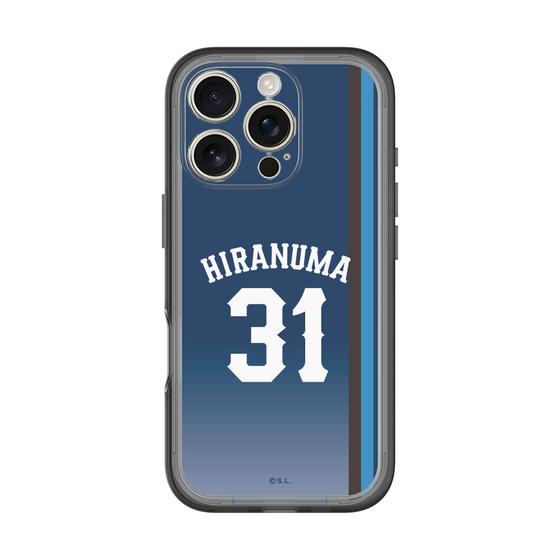 スリムプロテクションプレミアムケース［ 埼玉西武ライオンズ- #31 HIRANUMA - ビジター ］