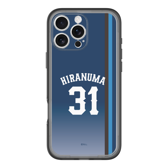 スリムプロテクションプレミアムケース［ 埼玉西武ライオンズ- #31 HIRANUMA - ビジター ］