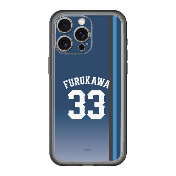 スリムプロテクションプレミアムケース［ 埼玉西武ライオンズ- #33 FURUKAWA - ビジター ］