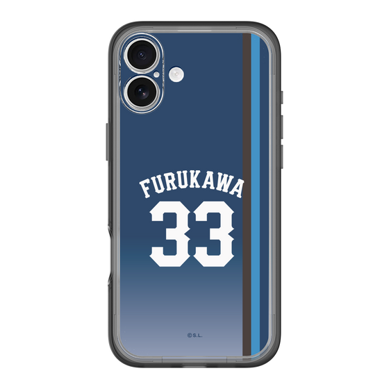 スリムプロテクションプレミアムケース［ 埼玉西武ライオンズ- #33 FURUKAWA - ビジター ］