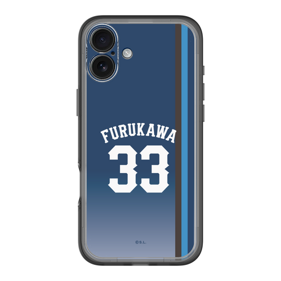 スリムプロテクションプレミアムケース［ 埼玉西武ライオンズ- #33 FURUKAWA - ビジター ］
