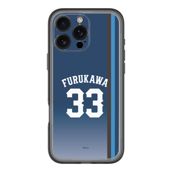 スリムプロテクションプレミアムケース［ 埼玉西武ライオンズ- #33 FURUKAWA - ビジター ］
