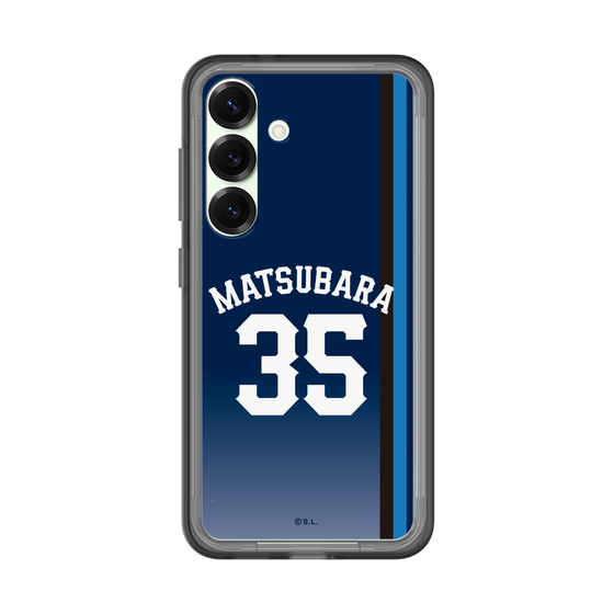 スリムプロテクションプレミアムケース［ 埼玉西武ライオンズ- #35 MATSUBARA - ビジター ］