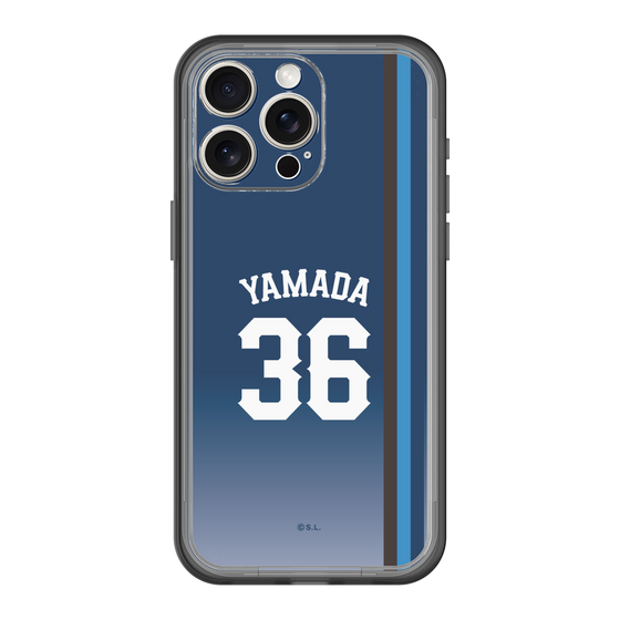 スリムプロテクションプレミアムケース［ 埼玉西武ライオンズ- #36 YAMADA - ビジター ］