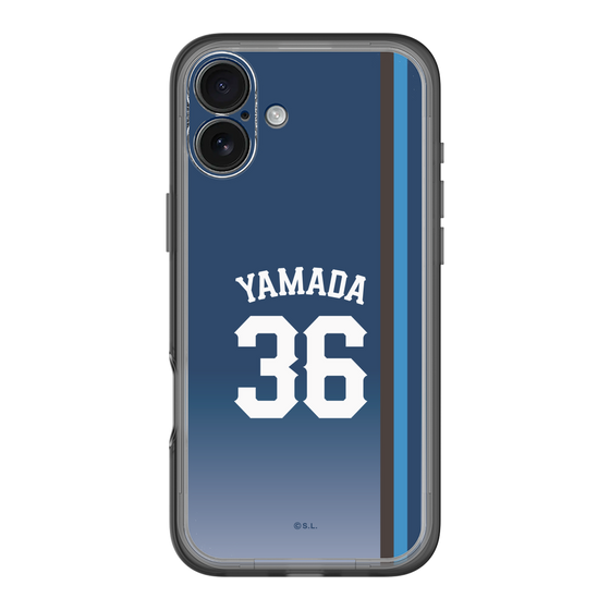 スリムプロテクションプレミアムケース［ 埼玉西武ライオンズ- #36 YAMADA - ビジター ］