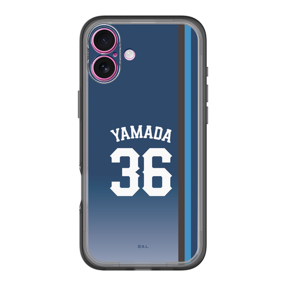 スリムプロテクションプレミアムケース［ 埼玉西武ライオンズ- #36 YAMADA - ビジター ］